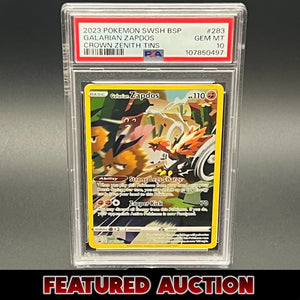 Galarian Zapdos - Promo - PSA 10