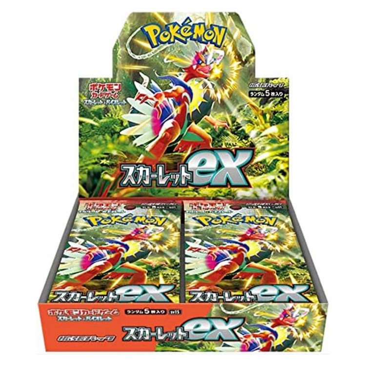 Japanese Scarlet EX Booster Box SV1S