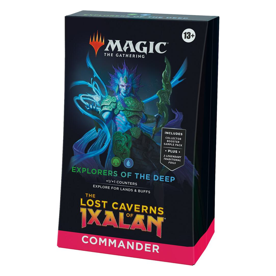 Magic the Gathering: Lost Caverns of Ixalan Commander Deck - Explorers of the Deep - Poke-Collect