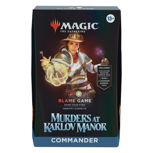 Magic the Gathering: Murders at Karlov Manor Commander Deck - Blame Game - Poke-Collect