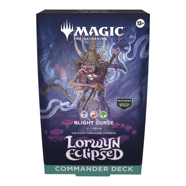 Magic the Gathering: Lorwyn Eclipsed Commander Deck - Blight Curse - Poke-Collect