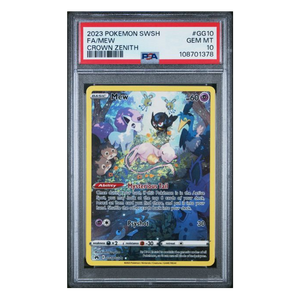 Mew Crown Zenith #GG10 PSA 10