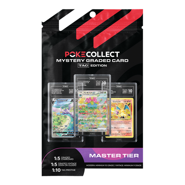 mystery graded pokemon card TAG Edition Mystery Graded Card