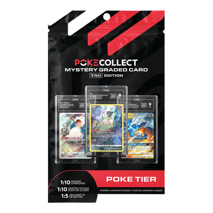 TAG Edition Mystery Graded Card - Poke Tier