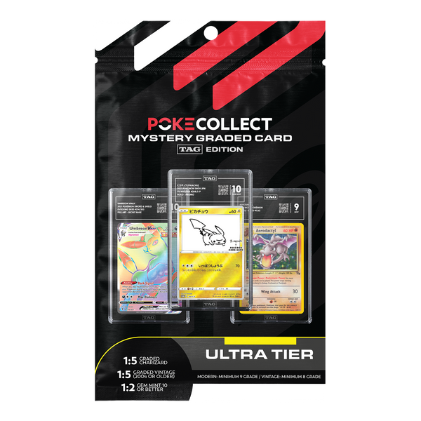 mystery graded pokemon cards TAG Edition Mystery Graded Card