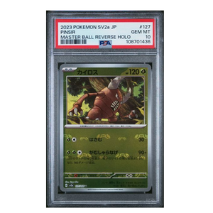 Pinsir Master Ball SV2a #127 PSA 10