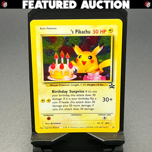 Birthday Pikachu Black Star Promo #24 (MP)