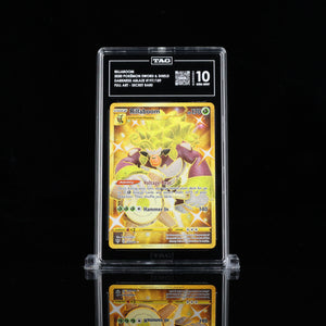 pokemon rillaboom gold card Rillaboom Secret Rare Darkness Ablaze 197/189 TAG Gem Mint 10