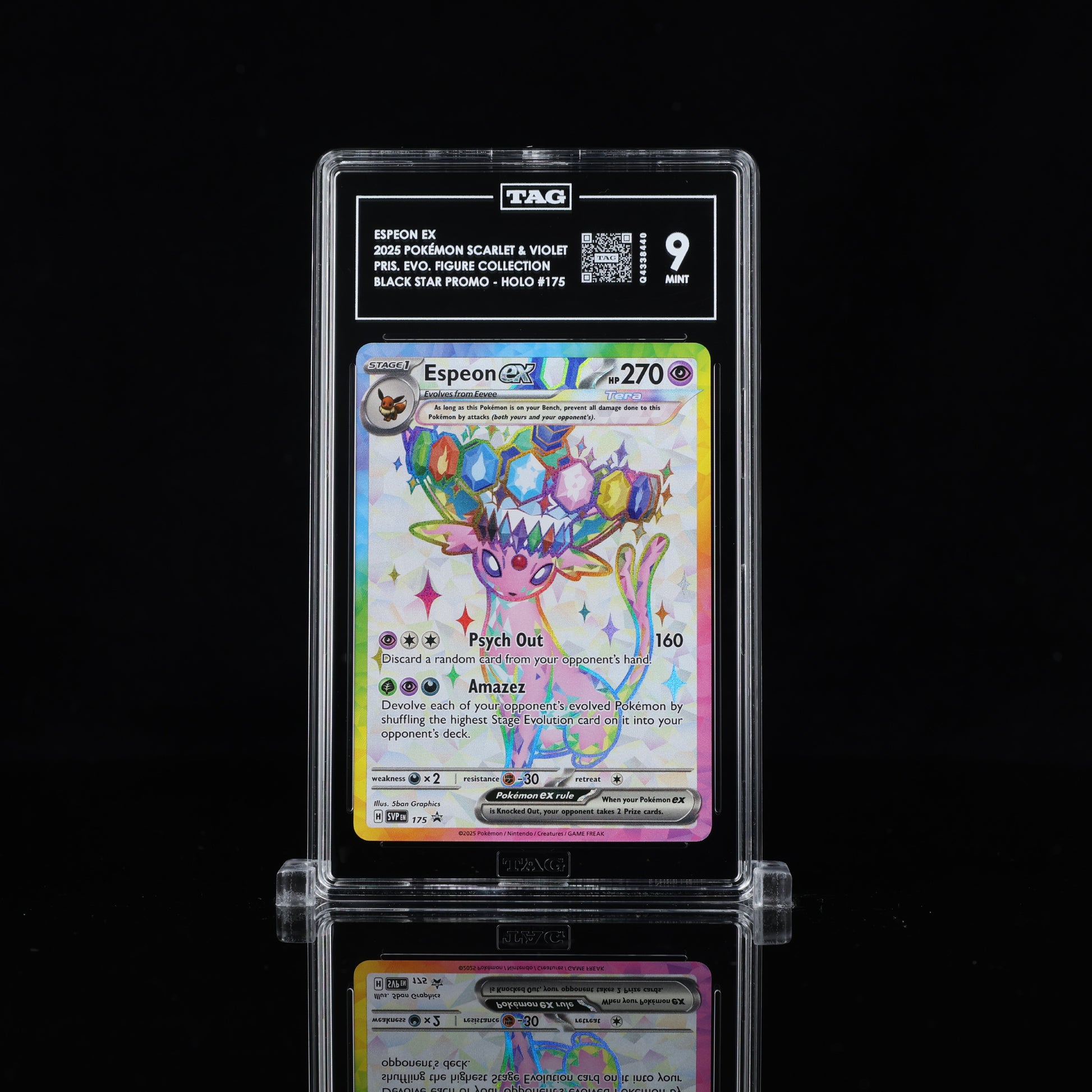 Espeon EX #175 Promo TAG 9 - Poke-Collect