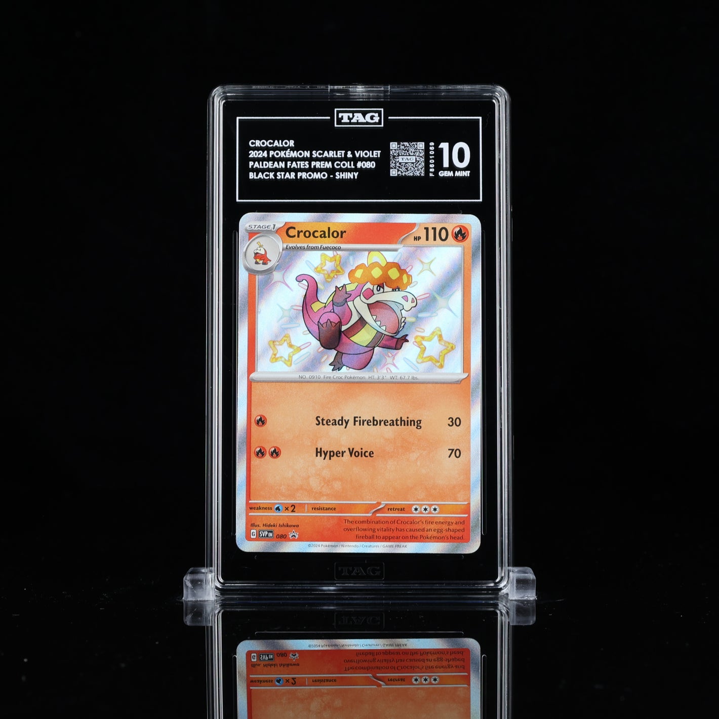 Crocalor #080 Promo TAG 10 - Poke-Collect