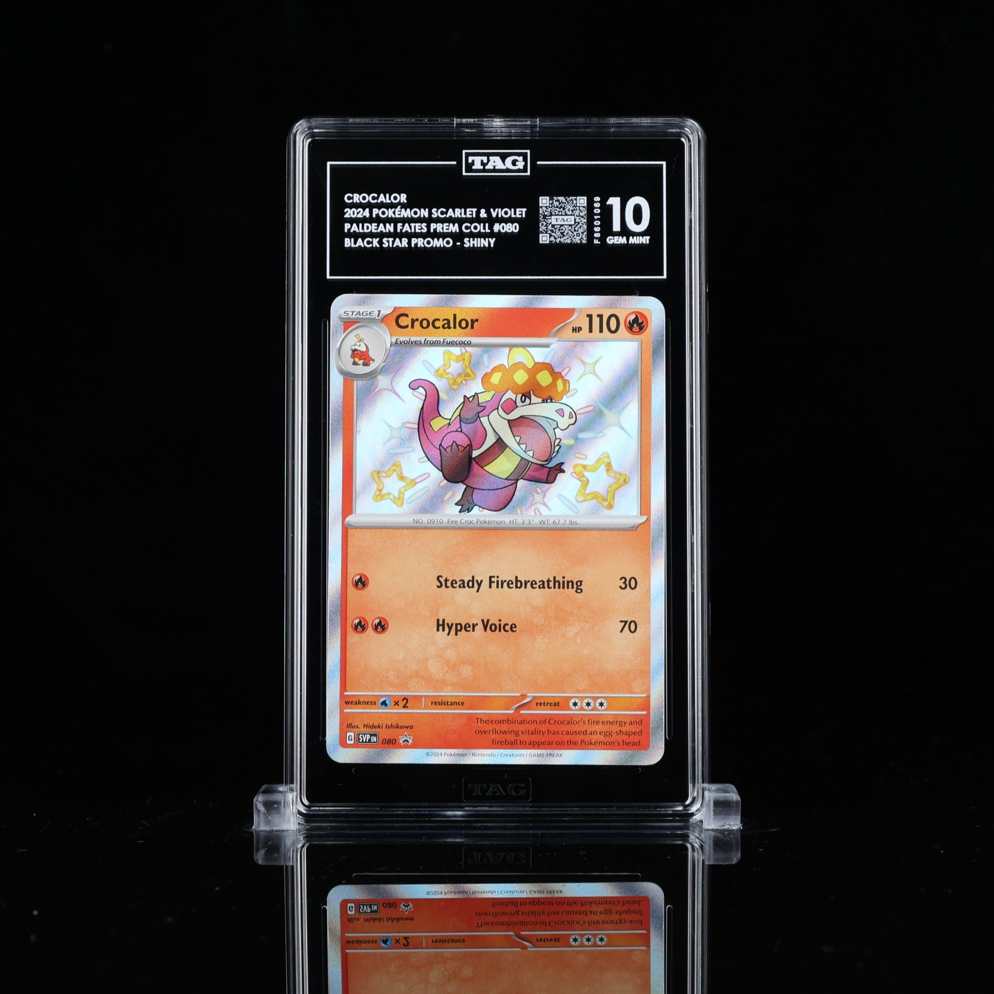 Crocalor #080 Promo TAG 10 - Poke-Collect