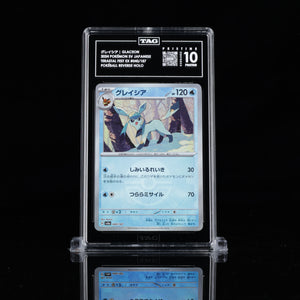 Glaceon Master Ball #090 SV8a TAG 10 Pristine - Poke-Collect