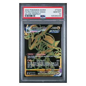 Rayquaza VMAX FA Silver Tempest #TG29 PSA 10