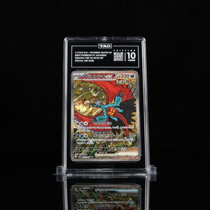 Roaring Moon ex SAR sv8a #218 TAG 10 Pristine