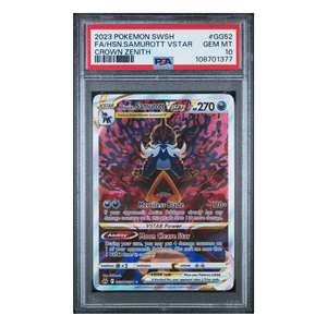 Hisuian Samurott VSTAR Crown Zenith #GG52 PSA 10