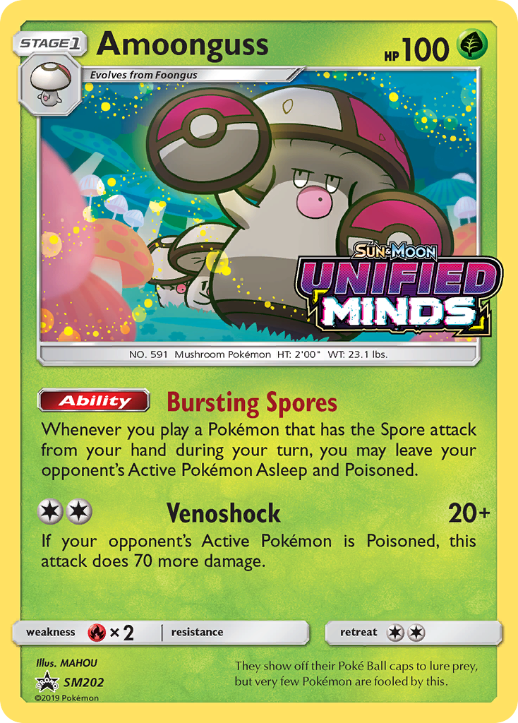 Amoonguss SM202/248 - SM Black Star Promos Holofoil - Poke-Collect