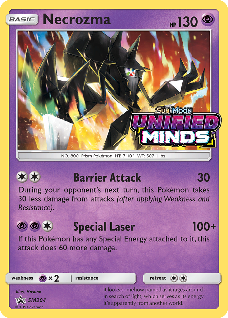 Necrozma SM204/248 - SM Black Star Promos Holofoil - Poke-Collect