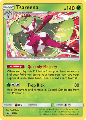 Tsareena SM26/248 - SM Black Star Promos Holofoil - Poke-Collect