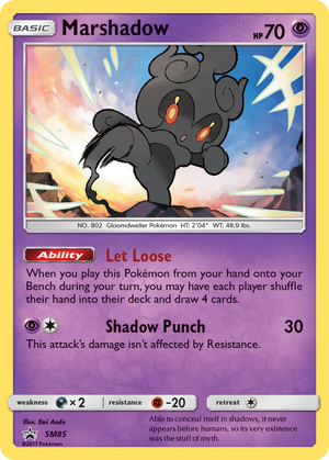 Marshadow SM85/248 - SM Black Star Promos Holofoil - Poke-Collect