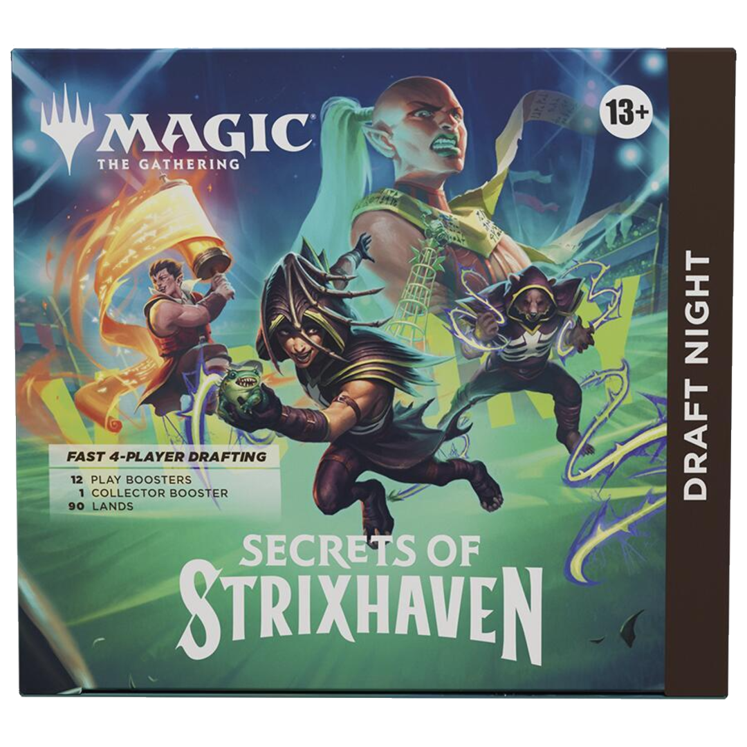 Magic the Gathering: Secrets of Strixhaven Draft Night Box - Poke-Collect