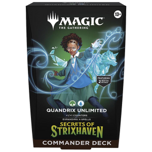 Magic the Gathering: Secrets of Strixhaven Commander Deck - Quandrix Unlimited - Poke-Collect