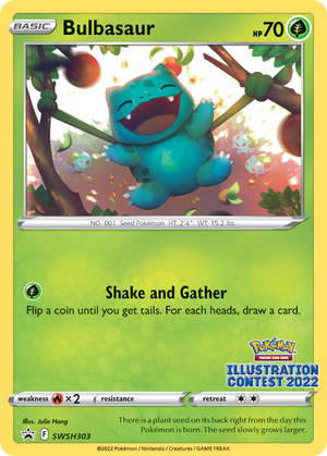 Bulbasaur SWSH303/307 - SWSH Black Star Promos - Poke-Collect