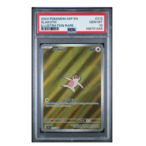 Slakoth IR Surging Sparks #212 PSA 10