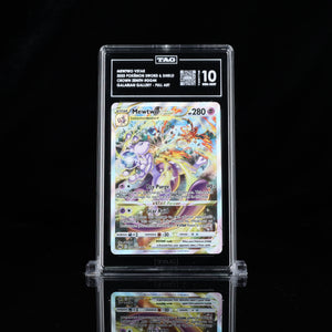 MEWTWO VSTAR 2023 POKÉMON SWORD & SHIELD #GG44 CROWN ZENITH GALARIAN GALLERY FULL ART - ULTRA RARE TAG Gem Mint 10