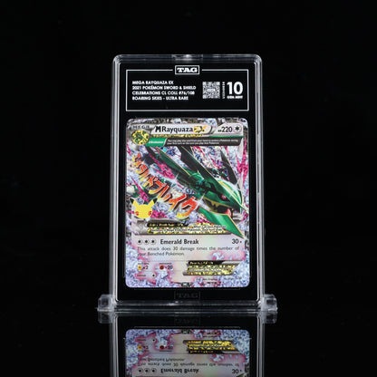 M Rayquaza EX Celebrations Classic Collection 76/108 TAG Gem Mint 10