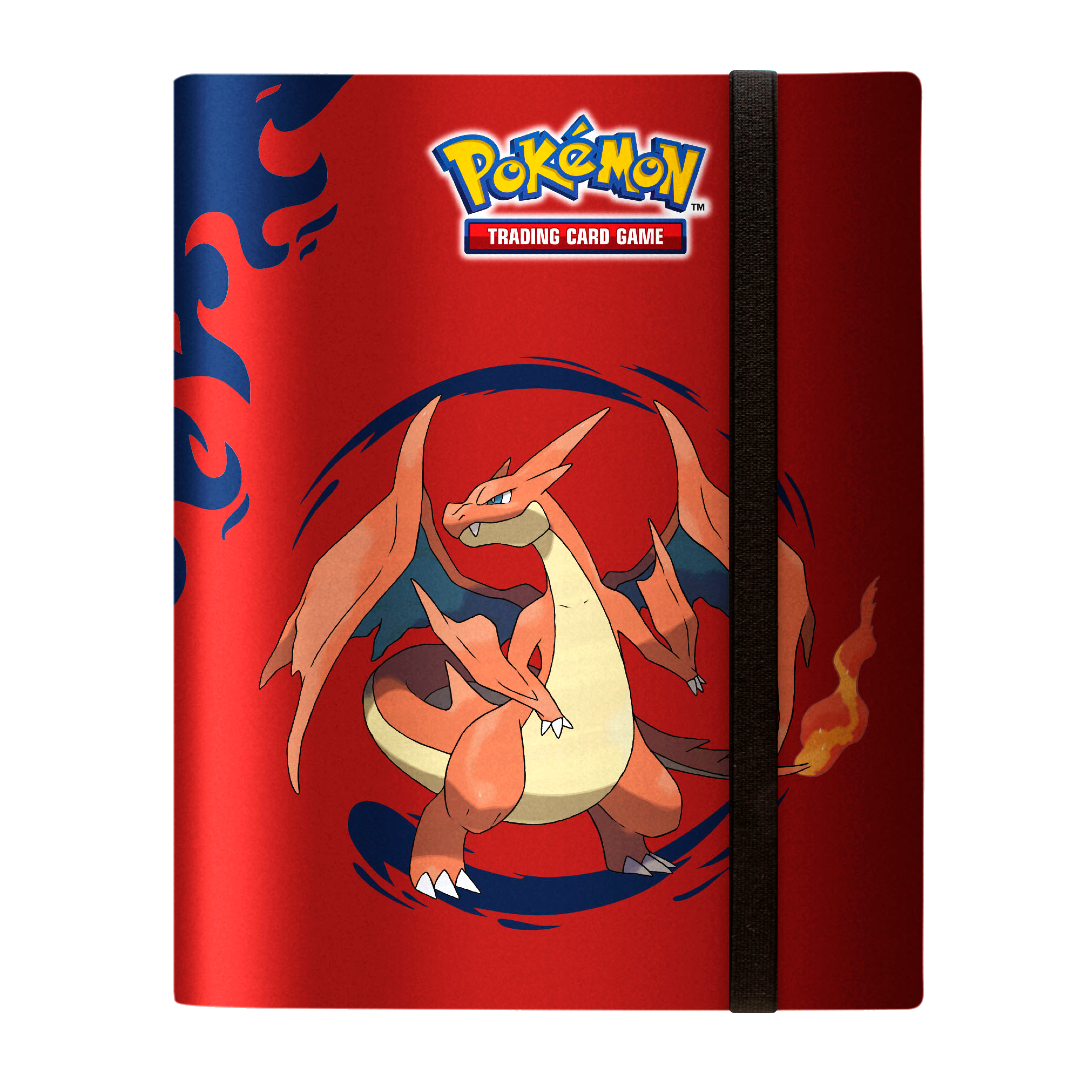 Ultra Pro PRO Binder 9-Pocket Pokemon Mega Charizard X and Y - Poke-Collect