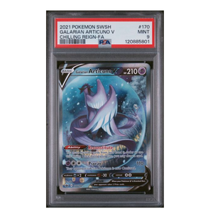 Galarian Articuno V Alt Art Chilling Reign #170 PSA 9
