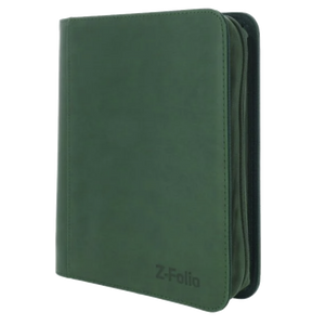 Z-Folio 9-Pocket LX Album - Toploaders - GREEN - BCW - Poke-Collect