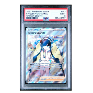 Elesa's Sparkle FA Crown Zenith #147 PSA 9