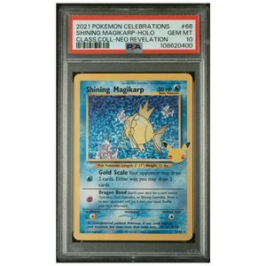 Shining Magikarp Celebrations #66 PSA 10