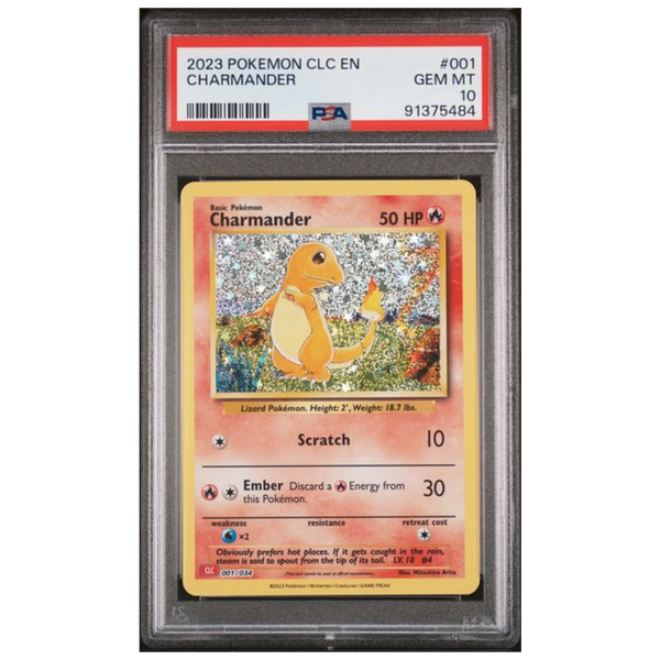 Charmander TCG Classic #001 PSA 10