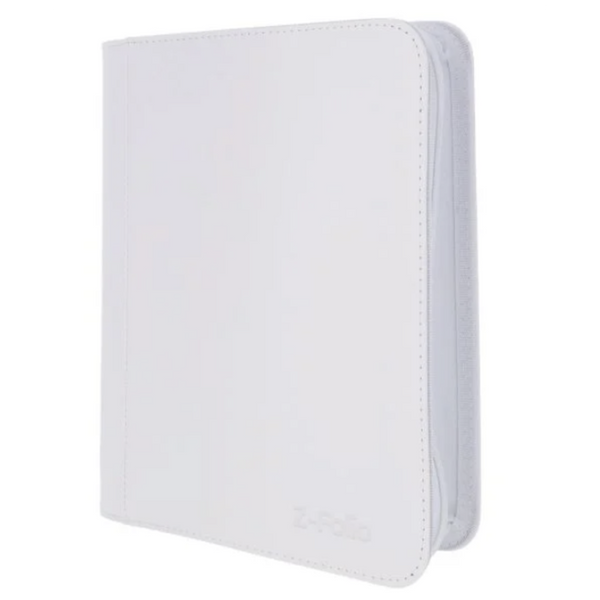 Z-Folio 9-Pocket LX Album - Toploaders - WHITE - BCW