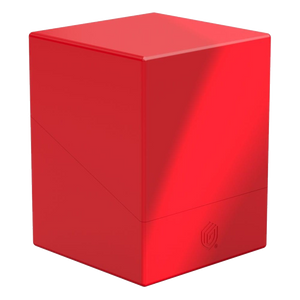 Boulder Deck Case 100+ - SOLID RED - Ultimate Guard Deck Boxes - Poke-Collect