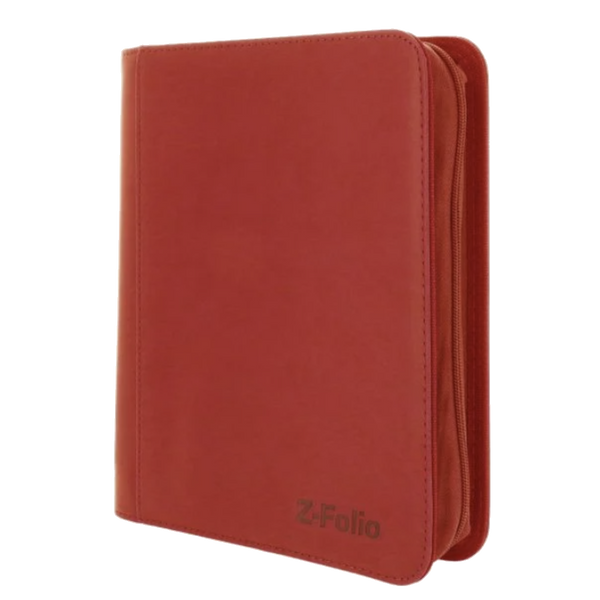 Z-Folio 4-Pocket LX Album - Toploaders - RED - Poke-Collect