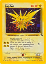 Zapdos - 15/62 - Fossil Unlimited Holo Rare front