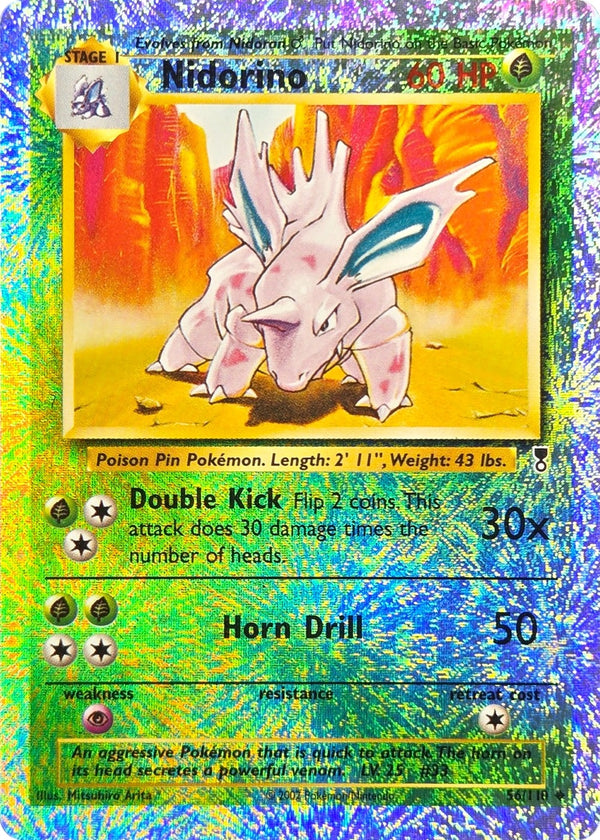 Nidorino - 56/110 - Legendary Collection Reverse Holo front