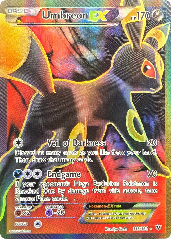Umbreon EX - 119/124 - Fates Collide Full Art front