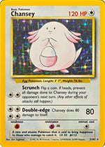 Chansey - 3/102 - Base Set Unlimited Holo Rare front