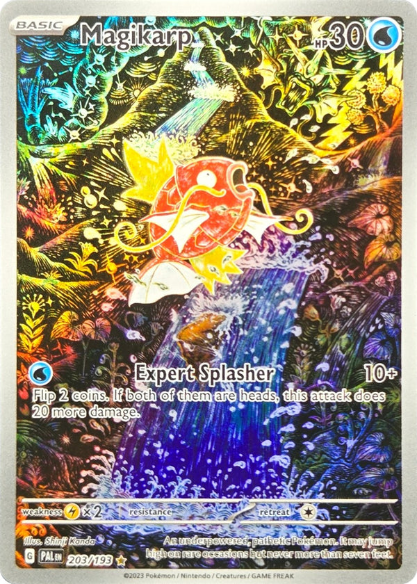 Magikarp - 203/193 - Paldea Evolved Illustration Rare Holo front