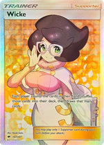 Wicke - 147/147 - Burning Shadows Full Art Ultra Rare (Lightly Played) front