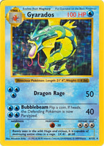 Gyarados - 6/102 - Shadowless Base Set Holo Rare (Moderately Played) front