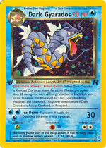 Dark Gyarados - 8/82 - 1st Edition Team Rocket Holo Rare (Lightly Played) front
