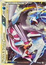 Palkia & Dialga LEGEND (Top) - 101/102 - Triumphant Holo LEGEND (Moderately Played) front