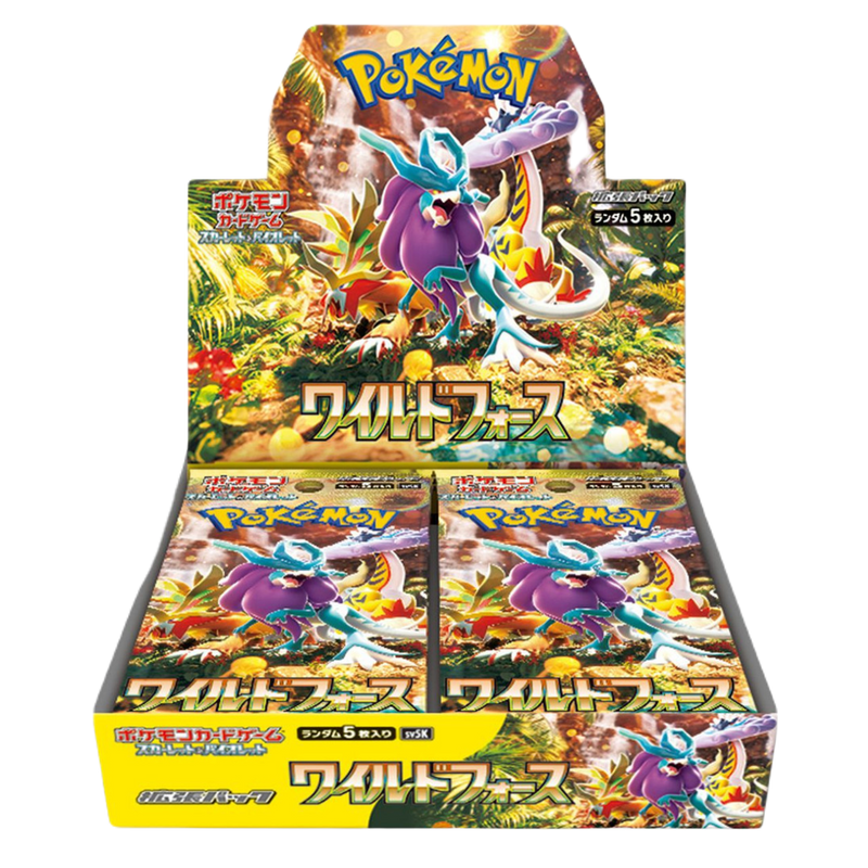 Japanese Wild Force Booster Box - Poke-Collect
