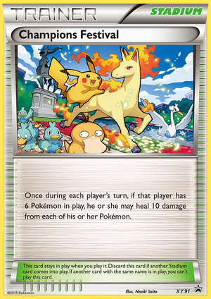Champions Festival XY91/211 - XY Black Star Promos - Poke-Collect