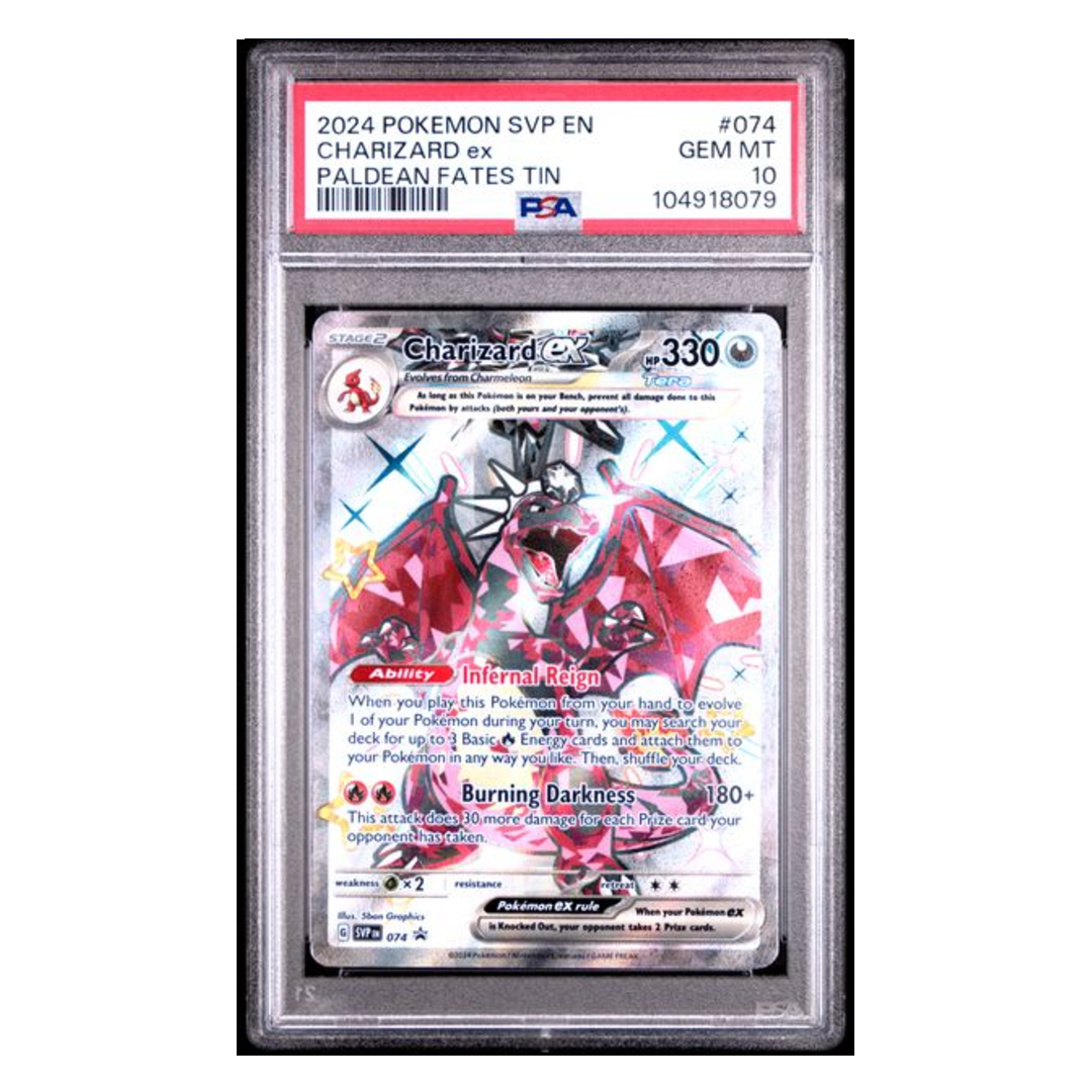 Charizard ex SVP EN #074 PSA 10